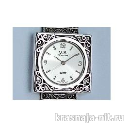 Женские серебряные часы с браслетом Антика