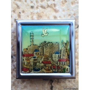 Сувенирная табакерка для нюхательного табака, Сувениры и подарки из Израиля