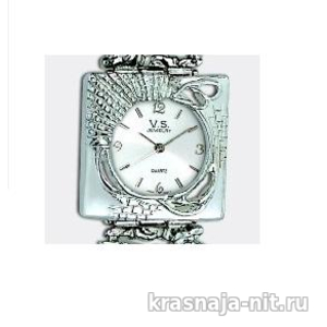 Эксклюзивные серебряные женские часы, Женские часы из серебра