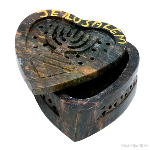 Декоративная шкатулка из камня Сувениры и подарки из Израиля