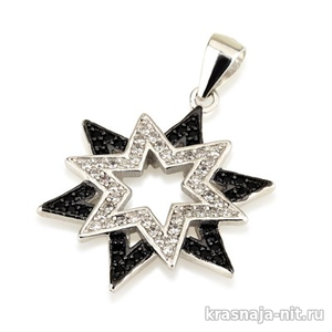 Двойная звезда Давида Украшения Звезда Давида - в золоте и серебре