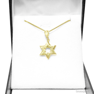 Кулон Звезда Давида из золота 575 пр., Украшения Звезда Давида - в золоте и серебре