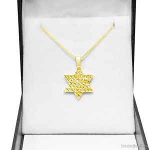 Подвеска Маген Давид из золота 575 пр, Украшения Звезда Давида - в золоте и серебре