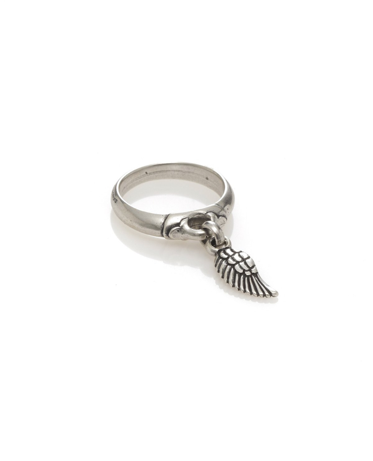 Кольцо - Angel wing charm