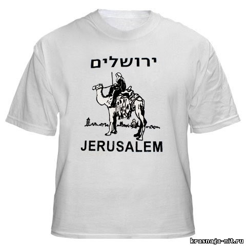 Футболка - Иерусалим, Военная форма Израиля (Цахаль)