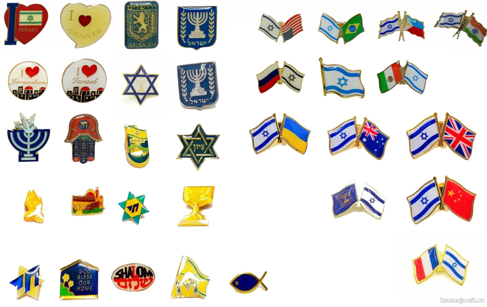 Флаг булавка, гербы, Сувениры и подарки из Израиля