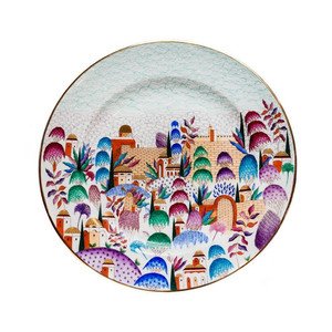 Тарелка "Весенний Иерусалим" Изделия из фарфора